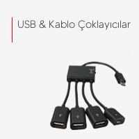 USB & Kablo Çoklayıcılar